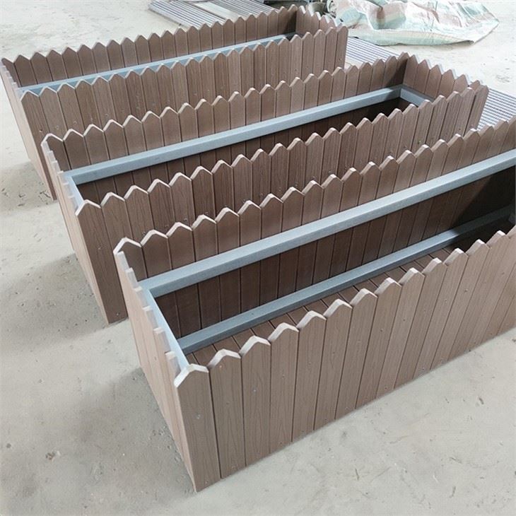 HDPE plastmasas puķu pods