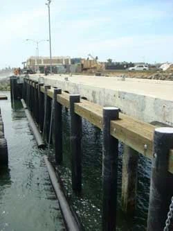 HDPE Fender Pile Plastic