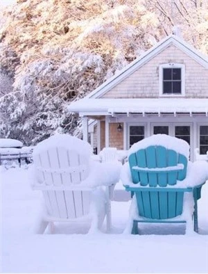 Moderns Adirondack krēsls no HDPE