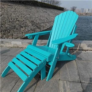 Augstākās kvalitātes HDPE Adirondack krēsls
